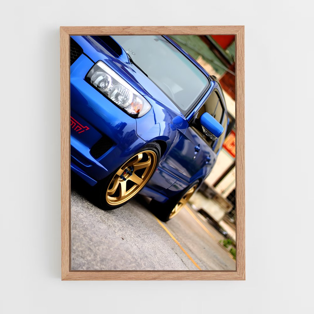Poster Forester sti captivant – affiche Subaru (vue 4)